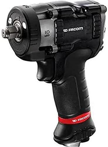 FACOM - Clé à Choc 1/2 - NS.3100G - Grande Puissance - Gâchette Progressive de Vitesse - Double Marteau Forgé à Froid - 3 Vitesses pour le Vissage et le Dévissage - Poignée Ergonomique