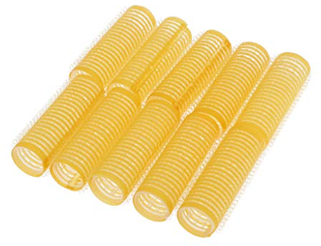 10 Stücke Lockenwickler mehr als Nacht Schlafen - Locken ohne machen - Selbsthaftende Rollen, 8#, 20mm