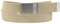 Harrys-Collection Damen Herren Stoff Gürtel 40 mm Breite starkes Band 2 Größen! 7 Farben, Bundweite:Bundweite 135 = Gesamtlänge 149, Farben:creme