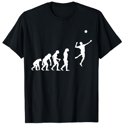 Faustball Spielen Evolution Faustball Entwicklung Geschenk T-Shirt
