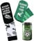 Fussball Socken - Geburtstagsgeschenk für Fußballfans und Fußballer, in einer Design Geschenk-Dose, ausgefallenes Geschenk für Männer & Frauen, mit Spruch WENN DU DAS LESEN KANNST, SCHIESS EIN TOR!