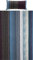 REDBEST Bettwäsche, Bettgarnitur Single-Jersey blau-anthrazit Größe 80x80 cm / 155x220 cm - Wendekissenbezug, temperaturausgleichend, bügelfrei, mit Reißverschluss