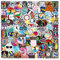 Bric Dodo 100 Stück Volleyball Aufkleber Wasserflaschen Laptop Telefon Gitarre Skateboard Computer Vinyl Stickers Wasserdicht Ästhetisch Sport Aufkleber für Jugendliche Kinder Erwachsene