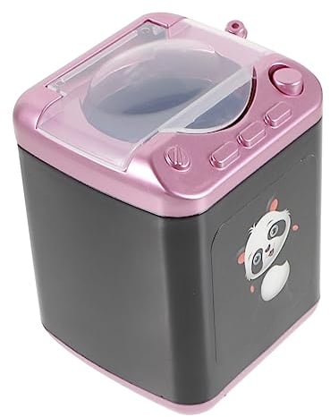 FRCOLOR Small Washing Machine -lender Washing Machine Makeup Washing Machine Power Washer Makeup for Kids Cleaner Make up Brush Cleaning Tool Cosmetic Plastic Without Child