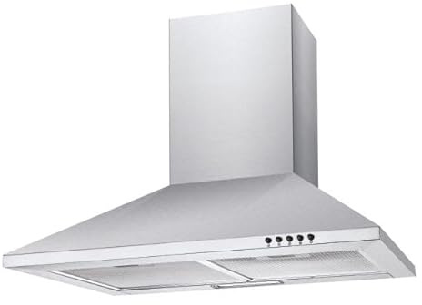 Candy CCE60NX/1 60cm Chimney Cooker Hood - Stainless Steel
