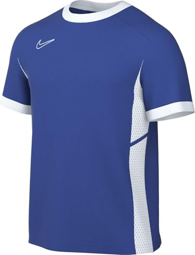 Nike Academy Dri-Fit Men's Short Sleeve Football Top, Game Royal/Game Royal/White/White, HJ3791-480, XL