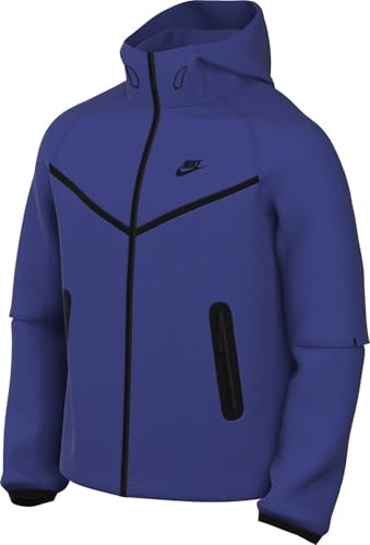 Nike Tech Webjacke (Herren), Deep Night/Deep Night/Black, HM7151-539, L