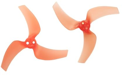 HFFOZMD 6 Paar für Gemfan 3032 3-Blatt-PC-Requisiten (CW/CCW) – 3 Zoll, 2 mm Loch für FPV für AVATA Drohne(6Pairs Red)