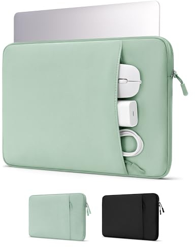 ProCase Laptop Sleeve 16 for MacBook Pro 16 Inch M5M4/M3/M2/M1, Computer Case Also Compatible with 15.6-16 HP Dell ASUS Lenovo Acer Chromebook -Willow Green