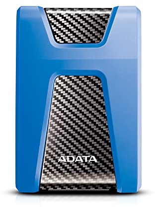 ADATA AHD650-1TU31-CBL DashDrive Durable HD650 - Hard drive - 1 TB - external (portable) - 2.5 - USB 3.1-256-bit AES - blue - (Storage > External Hard Drives)