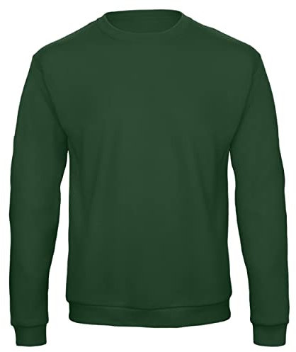 B&C - ID. 202 50/50 Sudadera - Unisex (XL) (Verde Botella), verde botella, XL