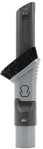 Qualtex TLS344 2 in 1 Duster Crevice Tool for Shark HV300 HV320 NV680 NV600 NV340 NV800 NV480 Vacuum Cleaners, Grey/Silver