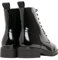 Urban Classics Damen Lace Boot Stiefelette, Negro