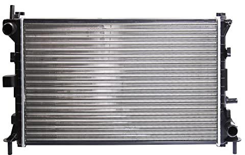 BESTPRICE 1x Radiateur moteur Refroidisseur d'eau pour voitures sans radiateur d'huile Compatible avec FIAT BRAVA (182_), FORD FOCUS Mk1, FOCUS Mk2 (DA_ HCP DP) (DB_ FCH DH) (DA_ FFS DS)