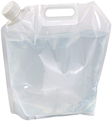 Semptec Urban Survival Technology Wassertank flach: Flach Faltbarer Wasserkanister mit Tragegriff, 5 Liter, BPA-frei (Wasserbehälter flach, Wasserkanister faltbar, Camping, Trinkflasche)