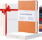 Beechmore Books Notizbuch liniert - A5, Orange I Premium Hardcover Journal Buch aus veganem Leder, 120gsm creme Papier, inkl Geschenkbox, für Schriftsteller, Journalisten, Meetings & Studenten