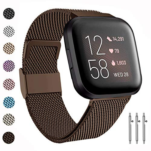 BeYself Kompatibel für Fitbit Versa Armband & Versa 2 Armband & Versa Lite Armband Damen Herren, Klein Groß