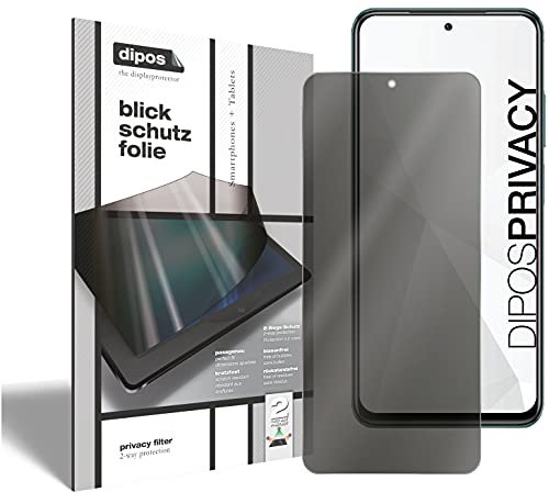 dipos I Protección de la Vista Compatible con Xiaomi Redmi Note 10 Protector de Pantalla Privacy