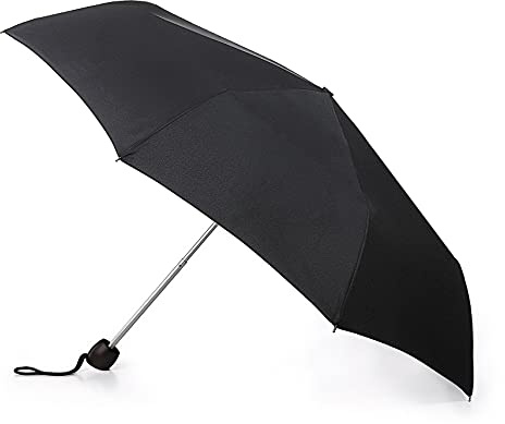 Fulton Minilite 1 Schwarzer Regenschirm
