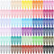 Cinaci Confezione da 120 fermagli per capelli in 30 colori assortiti, antiscivolo, 5,1 cm, in metallo, accessori per capelli per bambini, adolescenti, bambine e donne