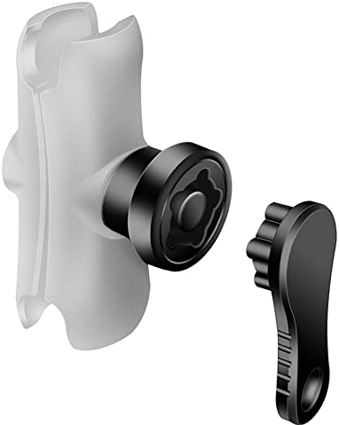 iMESTOU Pomo de Seguridad Antirrobo y Perilla de Llave para Soportes de Doble Enchufe RAM u Otras Motocicletas/Bicicletas de 1 Pulgada
