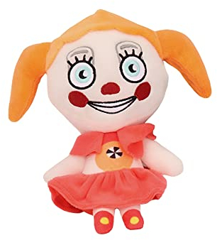 Plushies kompatibel mit Five Night at Freddy FNAF, Circus Baby Plüsch Puppe 18 cm. Kuscheltier Formen und Videospiele Kuscheltiere Spielzeug Geschenke für Jungen und Mädchen