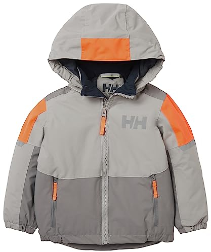 Kinder Unisex Helly Hansen K Rider 2.0 Ins Jacket, Beton, 9