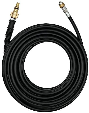 15 Meter Profi Rohrreinigungsschlauch Set für Hochdruckreiniger kompatibel mit u.a. Parkside Duro Ferrex Workzone Topcraft Kingcraft Lavor Lavorwash Trendline