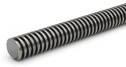 Vite trapezoidale di precisione RPTS 24 x 5 destra, filettatura trapezoidale TR, lunghezza del mandrino: 430 mm