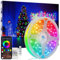 Electight 15M RGB Tira LED Navidad Inteligente con Mando a distancia, Cadena de Luces Color, IP65 Impermeable, Sincronización Musical, para Interiores, Exteriores, Boda, Jardín, Fiesta