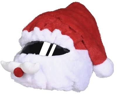 Greoer Weihnachtsmann-Helmüberzug – Personalisierte Weihnachts-Motorradausrüstung