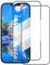 YOUULAR [2 piezas Protector de pantalla para Huawei Mate 20 Pro+ Protector de Pantalla de Cristal Templado Dureza 9H Alta Transparencia Inastillable Sin Burbujas Borde Negro
