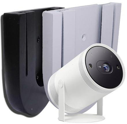 AEspares Wall Mount Projector Ceiling U Mount Compatible with Samsung Freestyle Projector (White)