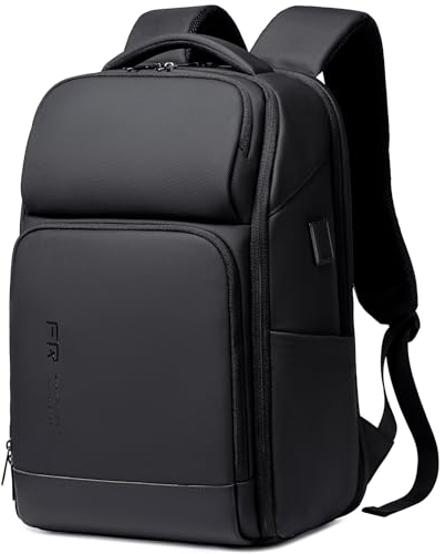 FENRUIEN 17 Zoll Laptop Rucksack Business Rucksack Herren Laptop Tasche für Herren und Damen Mädchen Teenager mit Laptopfach USB-Ladeanschluss Rucksack