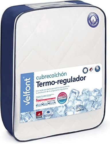 Velfont - Cubrecolchón Termo-regulador Outlast Algodón