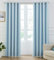 COASTLINE 3 Layers Coating Duckegg Blue 100% Blackout-Thermal Eyelet Curtain Extra Wide Window Treatment Blinds 2 panels for Bedroom,Livingroom,Kids Nursery Room W90 x L90 inch