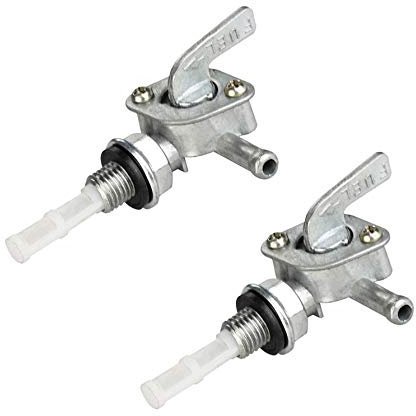 iwobi 2 Piezas Grifo de Gasolina Moto, Llave Gasolina, Grifo de Combustible para Motocicleta Quad ATV Pit Dirt Bike Go Kart