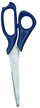 Fackelmann 670479 Schere, Küchenschere, Schere, Kunststoff, Edelstahl, Blau, 19,8 x 6,8 x 1,2 cm