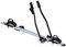 VDP Porte-vélos Sagittar + barres de toit en acier d'origine compatible avec Opel Meriva I 5 portes 2003-2009