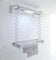 Foxydry Air, Elektrischer Wäscheständer für Wand und Decke mit Ventilator und Fernbedienung, aus Aluminium und Stahl (120 Wand)