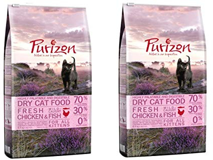 Purizon GroßhandelPL Kitten Huhn & Fisch Katzen Trockenfutter 2 x 6,5kg