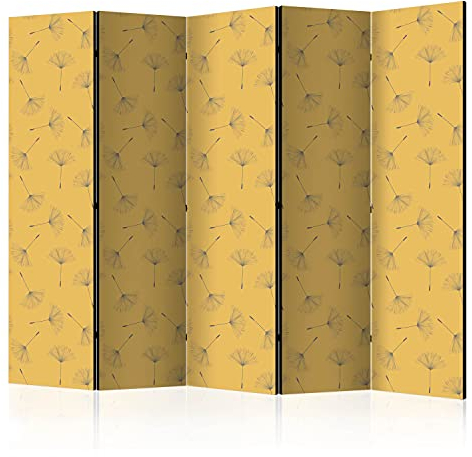 murando Raumteiler Foto Paravent Pusteblume 225x172 cm beidseitig auf Vlies-Leinwand Bedruckt Trennwand Spanische Wand Sichtschutz Raumtrenner Design Blumen Natur Botanik f-C-0379-z-c