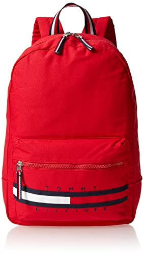 Tommy Hilfiger Herren Gino Rucksack, Apple Red, Einheitsgröße