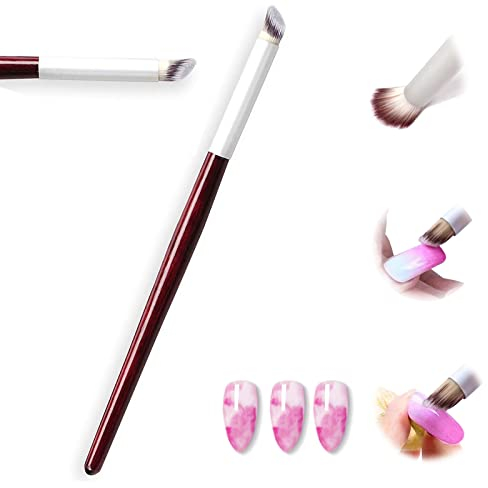 Brosses à dégradé d'ongles Gradient Shading Brush, Couleur Gradient Pen Brush Nail Pen Brush Pinceau d'art d'ongle pour les accessoires d'outil d'art d'ongle créatif de bricolage