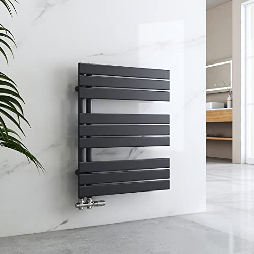 EMKE SFTR7660X1A-ADR Radiatore da Bagno, Antracite, 762x600 mm