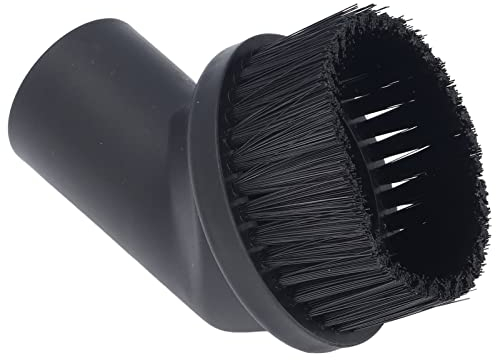 3 Stück Professional Saugbürste (35 mm Ø), Runde Staubbürste Staubsaugeraufsatz für 32 mm & 30 mm I Drehbare Staubsaugeraufsatz Bürste für Auto & Polster & Heizkörper