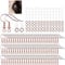 600Pcs Hypoallergenic Earring Hooks, Rose Gold Earring Making Kit, Earring Making Supplies with Earring Backs and 4mm Jump Rings for Jewelry Making (Rose Gold)