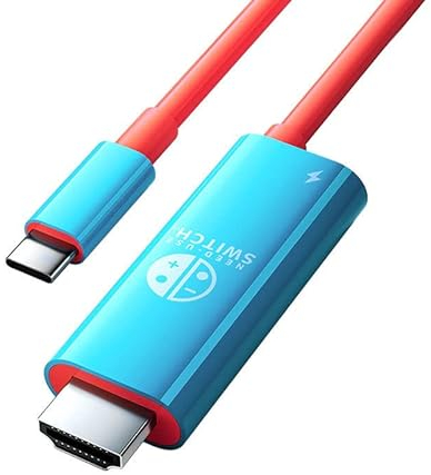 RREAKA Switch Dock pour Nintendo Switch OLED, adaptateur 2 en 1 Switch TV avec câble HDMI 4K, type C 100W Charging, portable Switch Dock station Travel, pour Samsung dex S23, MacBook