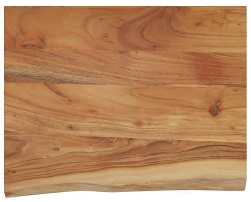 vidaXL Mensola a Muro 40x30x3,8cm Rettangolare Legno Acacia Bordi Vivi, mensola a Muro, ripiano a Muro, ripiano, ripiano a Parete, mensola