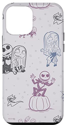 Tim Burton's The Nightmare Before Christmas Jack and Sally Case for iPhone 12 mini